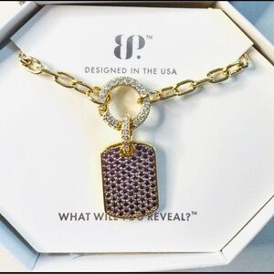 BP Gold Talk of the town necklace February birthday 2025